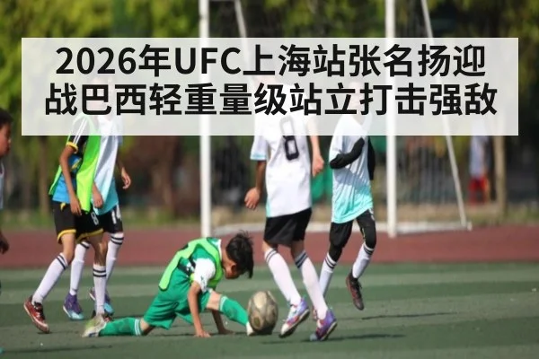 2026年UFC上海站张名扬迎战巴西轻重量级站立打击强敌